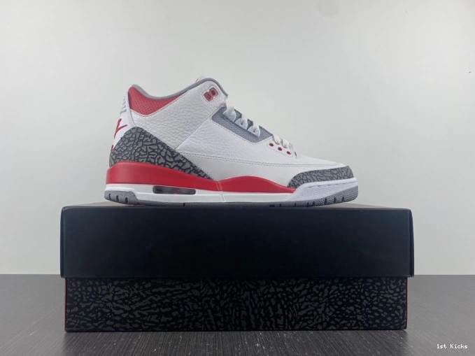 1st Kicks Shoes Fire Air Red 3 Jordan OG DN3707-160 0812
